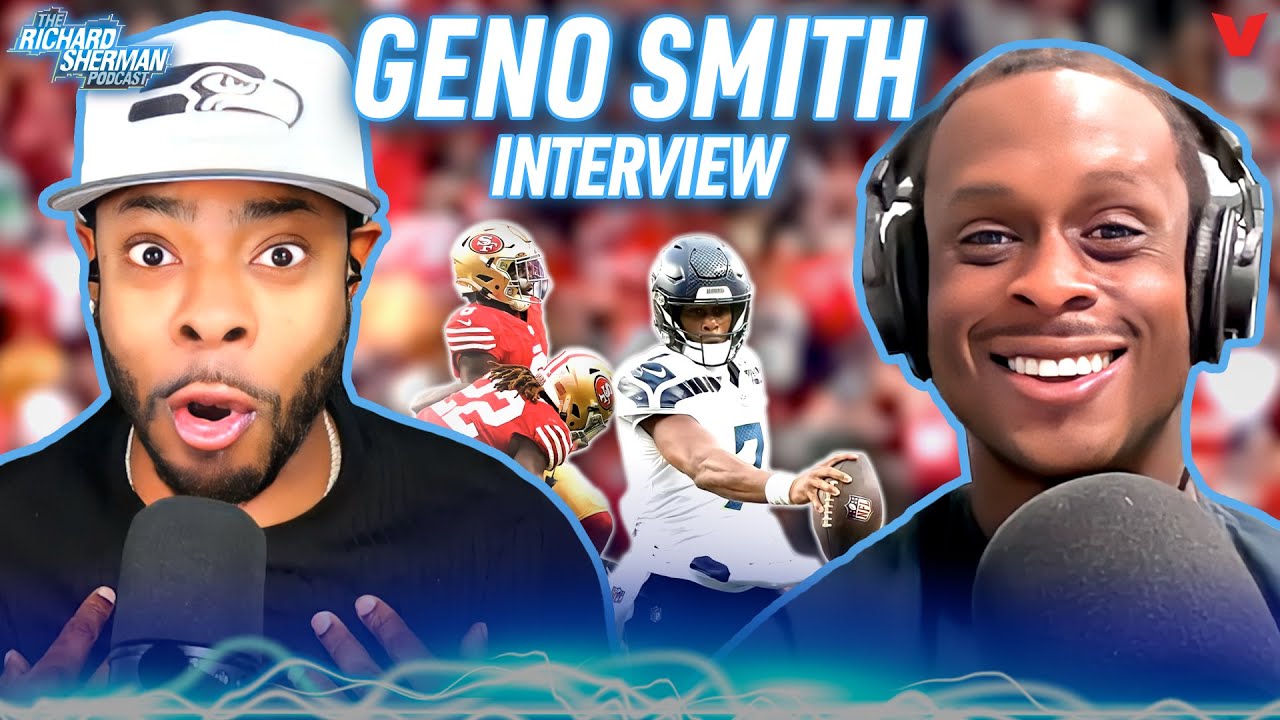 Geno Smith & Richard Sherman talk Seattle Seahawks' ELECTRIC win over San Francisco 49ers