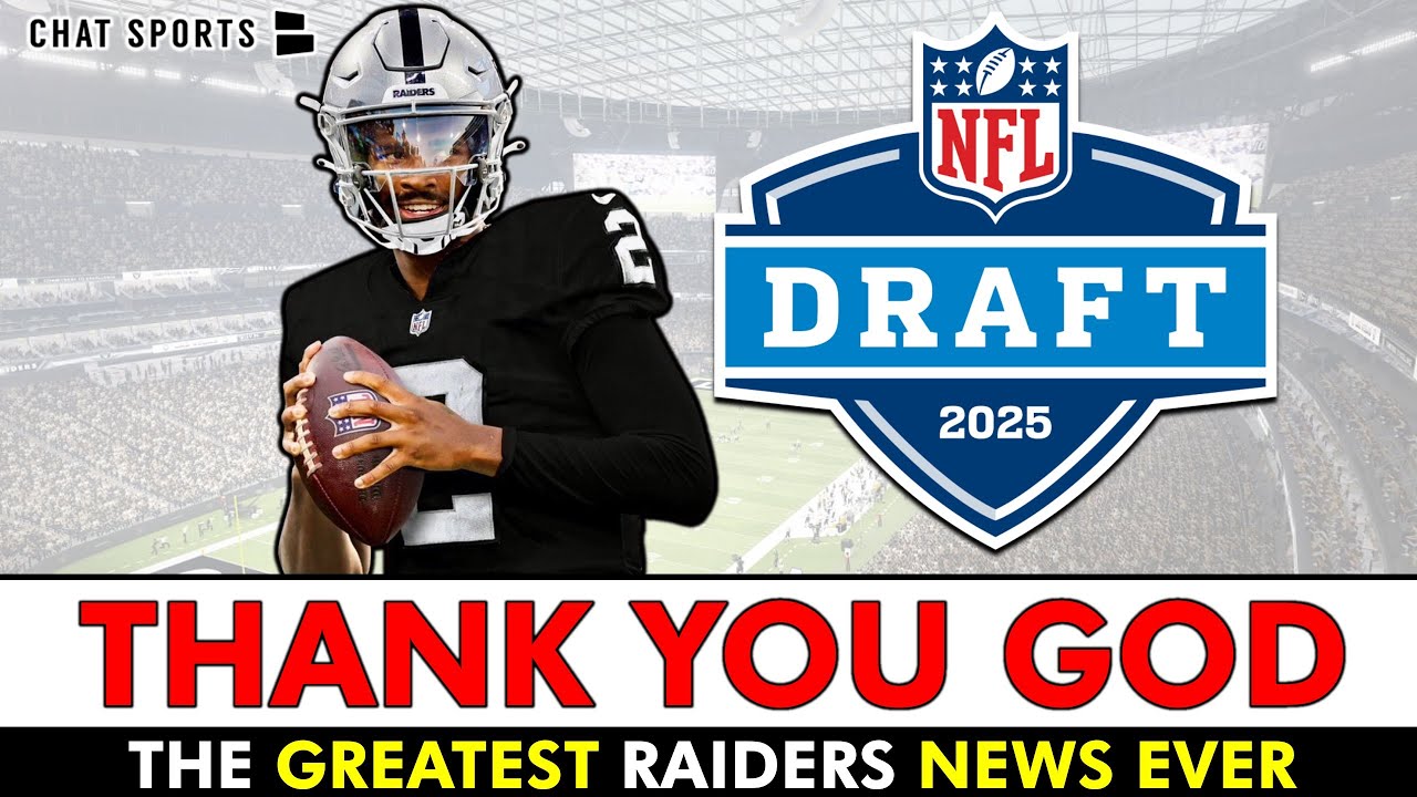 The GREATEST Raiders News Ever! If You Want Las Vegas To Tank