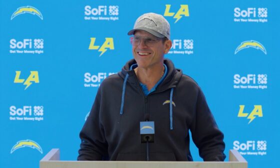 Jim Harbaugh On Chargers SNF Win vs Bengals | LA Chargers