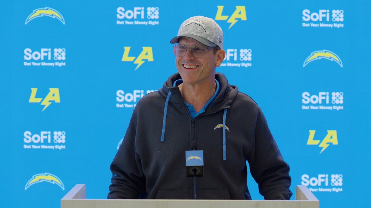 Jim Harbaugh On Chargers SNF Win vs Bengals | LA Chargers