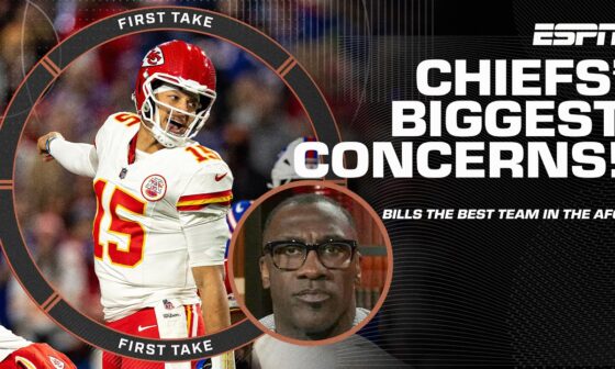 Shannon Sharpe is 'VERY CONCERNED' for Patrick Mahomes and the Chiefs! 😳 | First Take