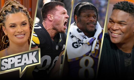 Can the Steelers’ defense lead to the Super Bowl? Is Lamar’s record vs. Pittsburgh an issue? | SPEAK