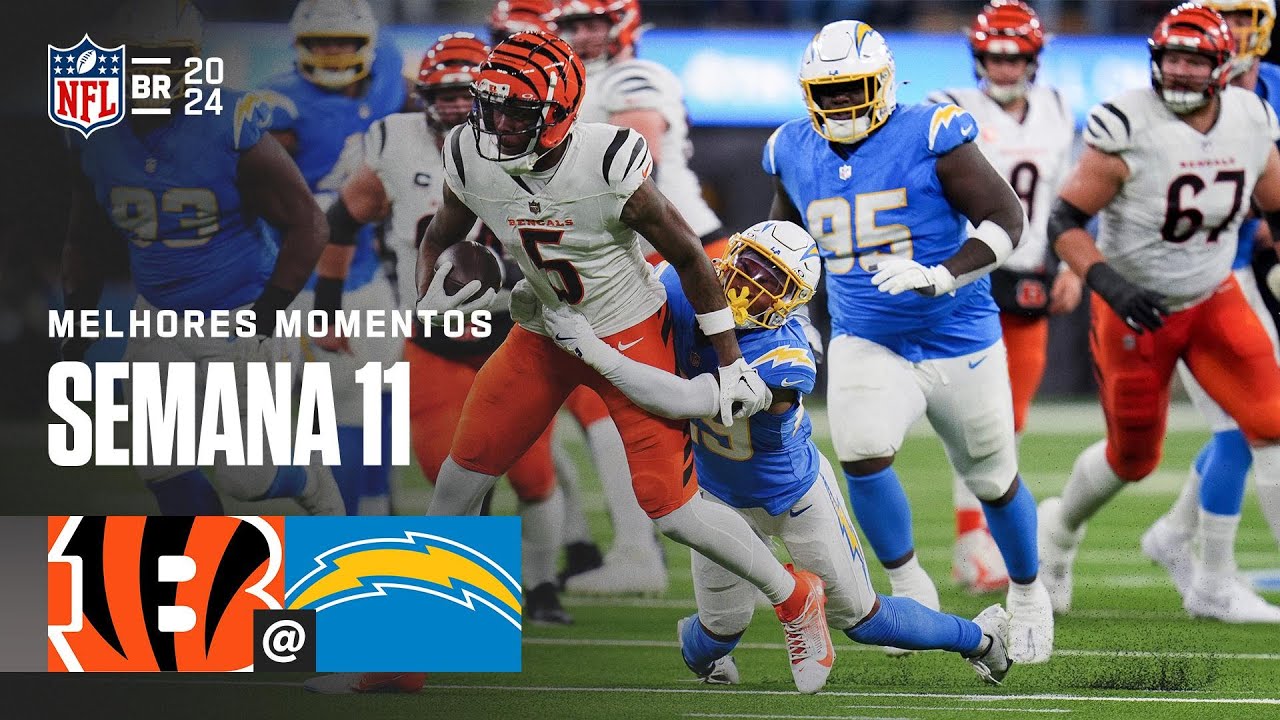 Cincinnati Bengals vs Los Angeles Chargers | Melhores Momentos - NFL 2024