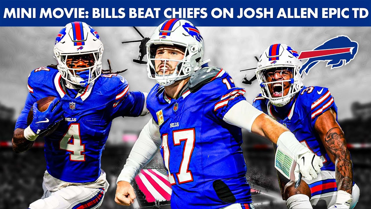 Josh Allen Leads Buffalo Bills To Victory Over Kansas City Chiefs In Week 11 | Mini Movie