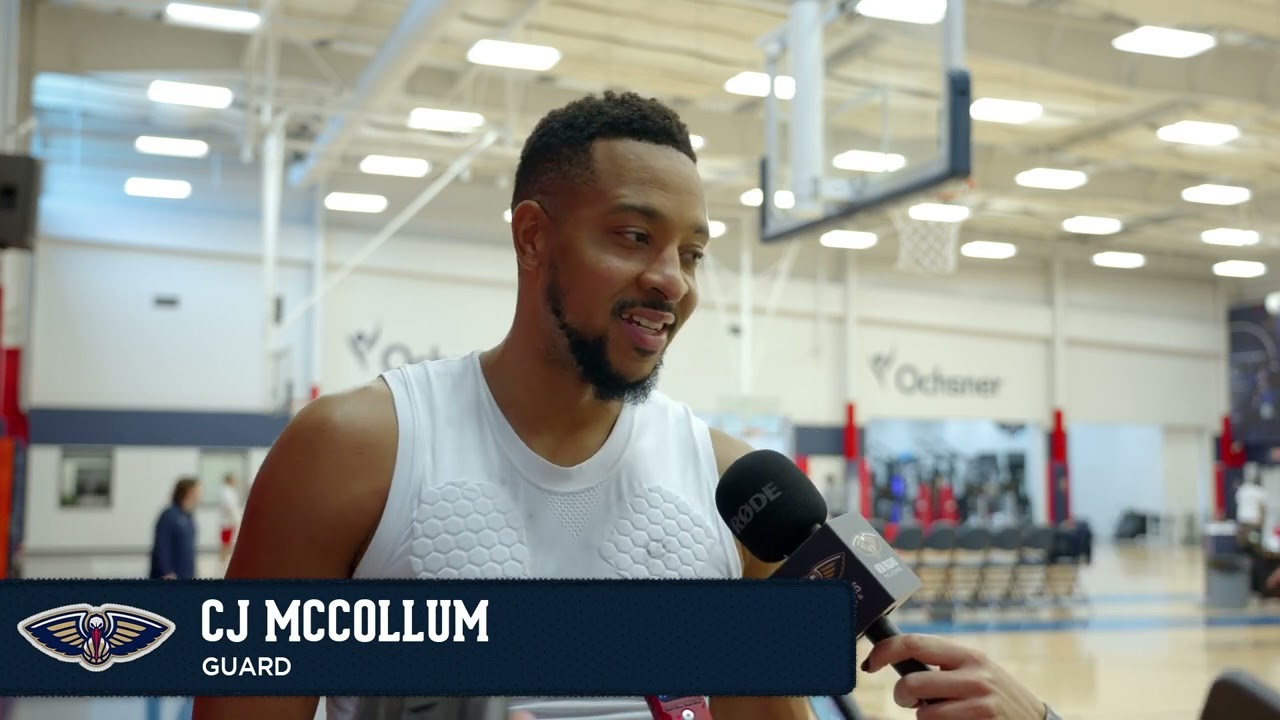 CJ McCollum on his health status, team injuries | Pelicans Practice 11/18/24