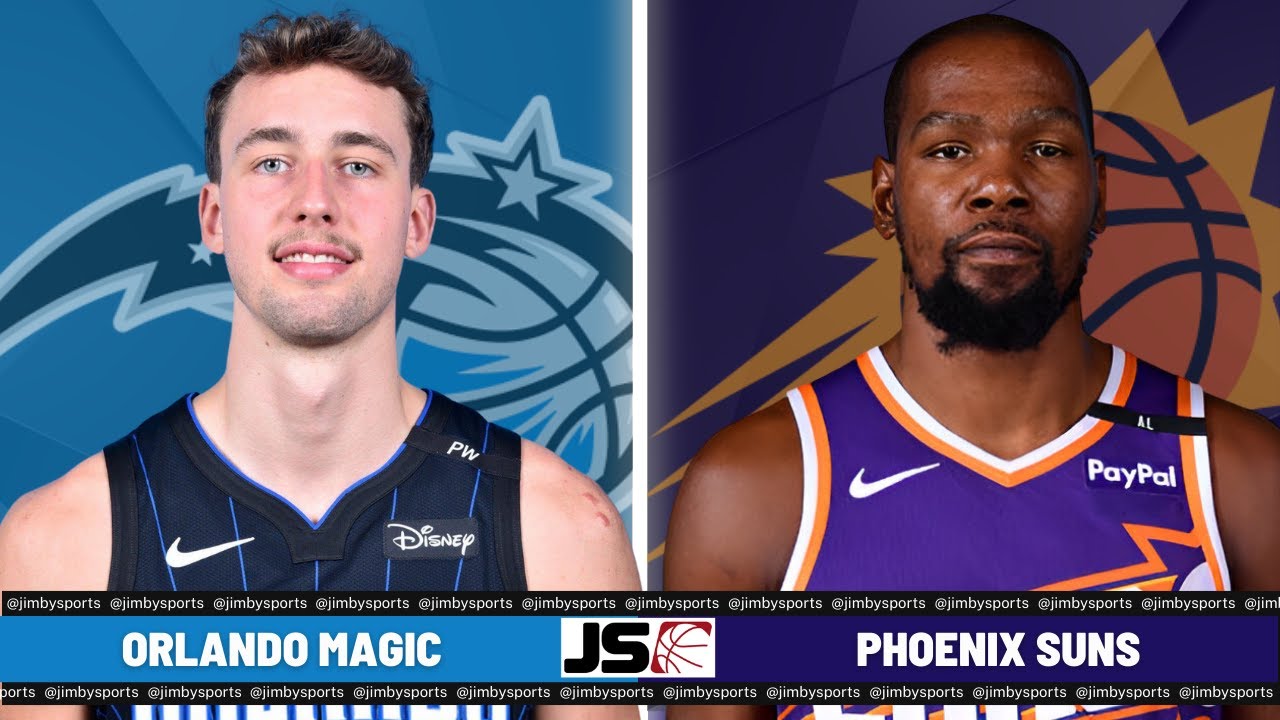 ORLANDO MAGIC VS PHOENIX SUNS | NBA Live Scoreboard 2024