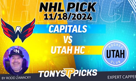 Washington Capitals vs Utah Hockey Club 11/18/24 NHL Pick to Wager