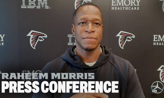 Raheem Morris speaks on matchup against Broncos and the upcoming bye week | Press Conference