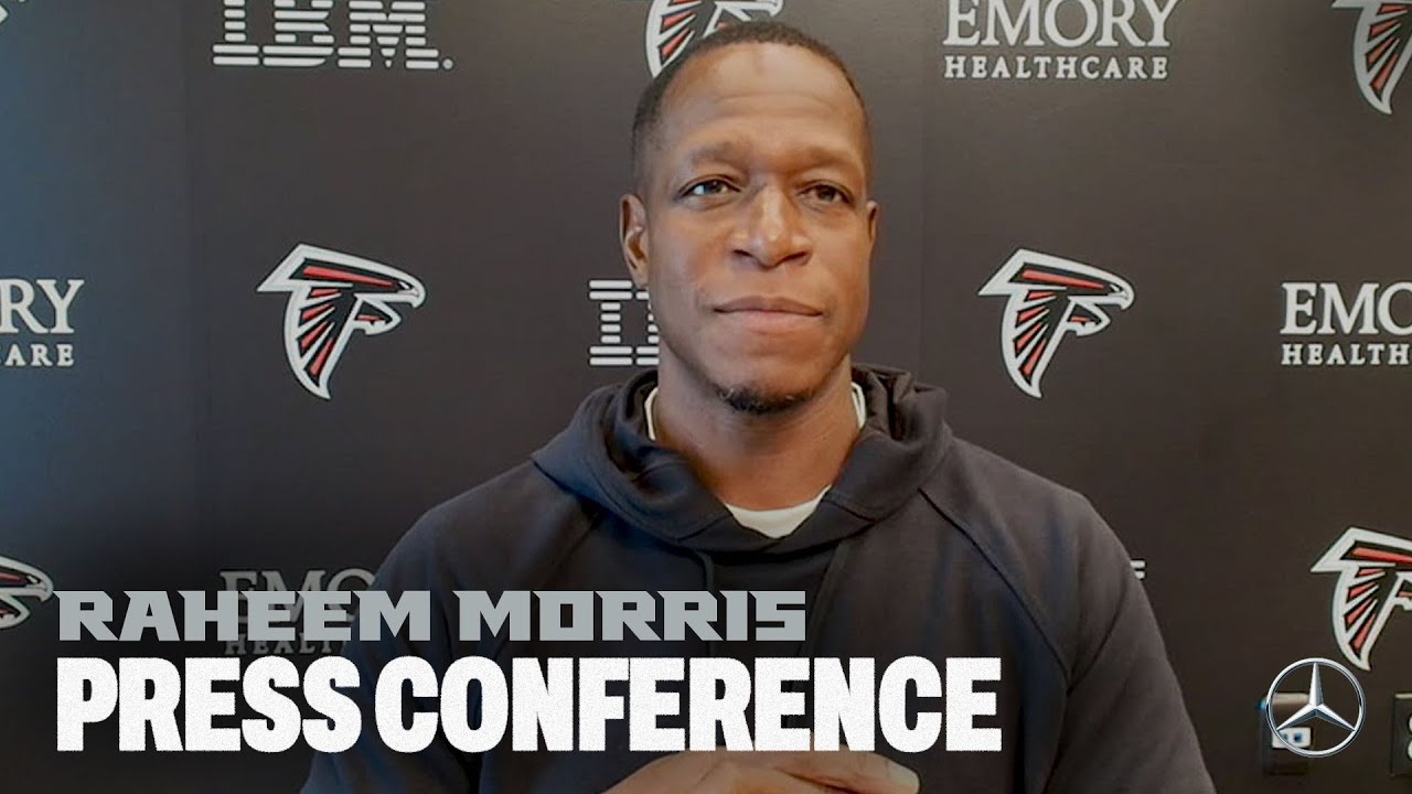 Raheem Morris speaks on matchup against Broncos and the upcoming bye week | Press Conference