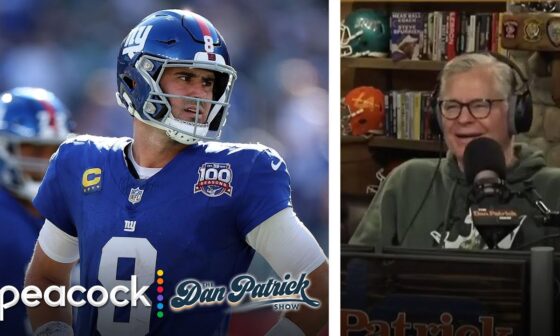 Giants benching Daniel Jones for Tommy DeVito an organizational tank | Dan Patrick Show | NBC Sports