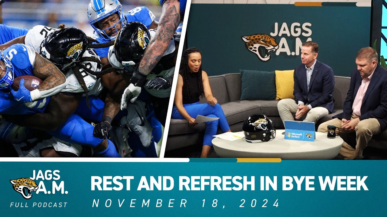 Takeaways After Jaguars Fall to Lions, Bye Week on the Horizon | Jags A.M. | Jacksonville Jaguars