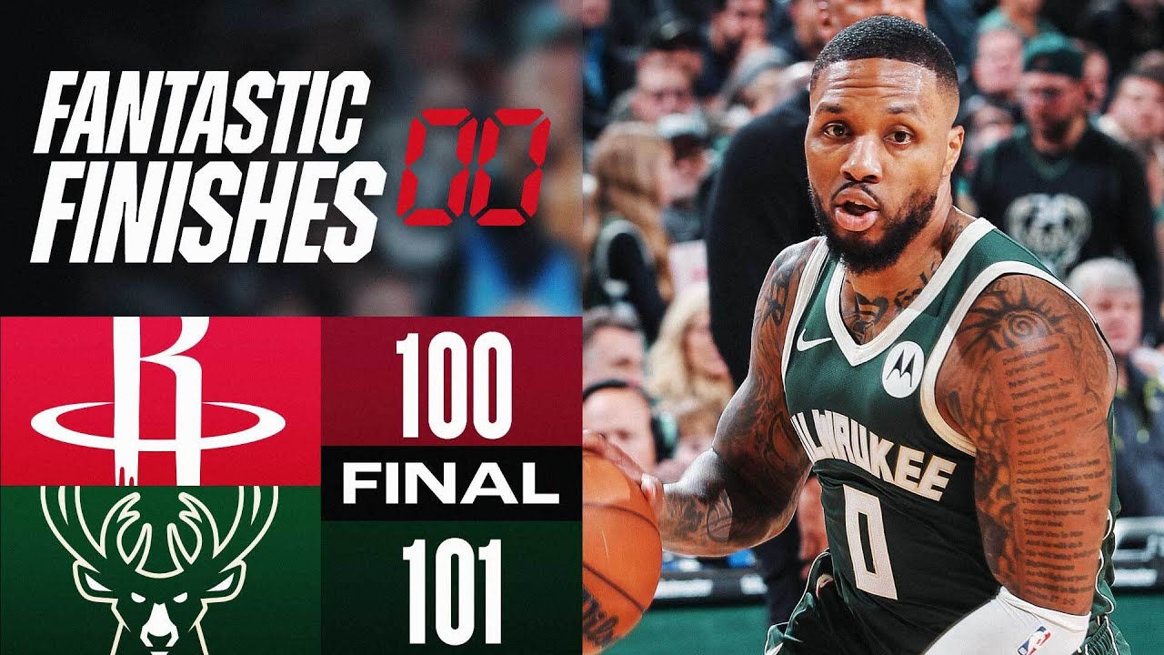 Final 3:36 MUST-SEE ENDING Rockets vs Bucks 🚨 | November 18, 2024