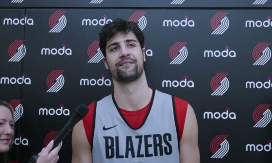 Deni Avdija Media Availability | November 18, 2024 | Portland Trail Blazers