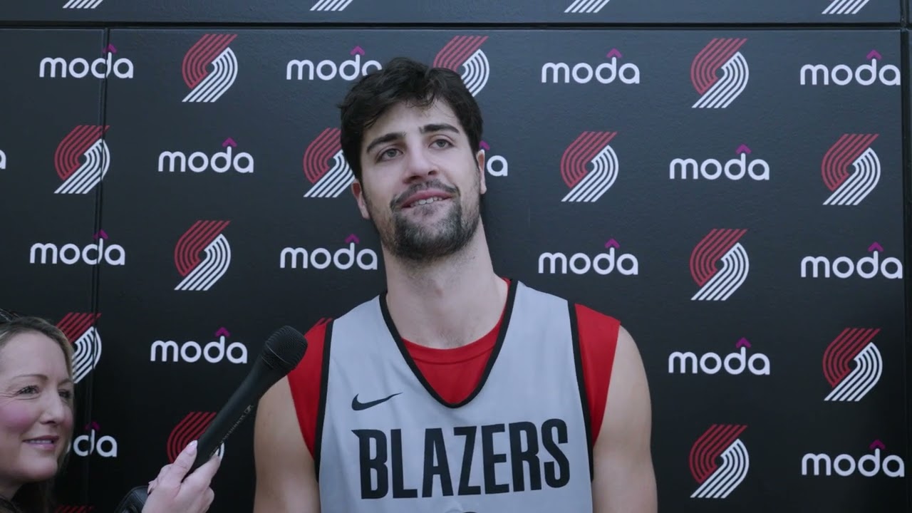 Deni Avdija Media Availability | November 18, 2024 | Portland Trail Blazers