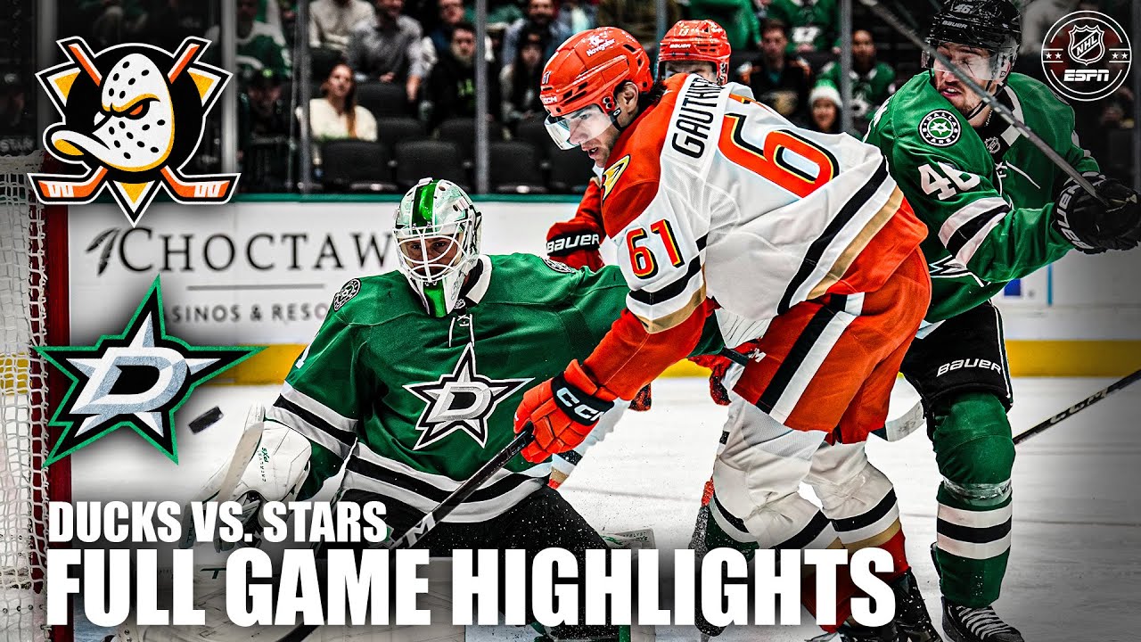 Anaheim Ducks vs. Dallas Stars | Full Game Highlights | ESPN NHL