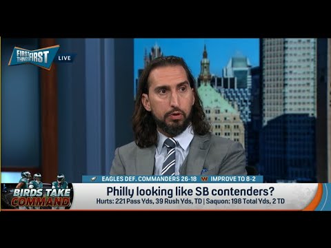 FIRST THINGS FIRST | Nick Wright ADMITS He Was WRONG, Philadelphia Eagles Are ELITE, Top Team In NFL