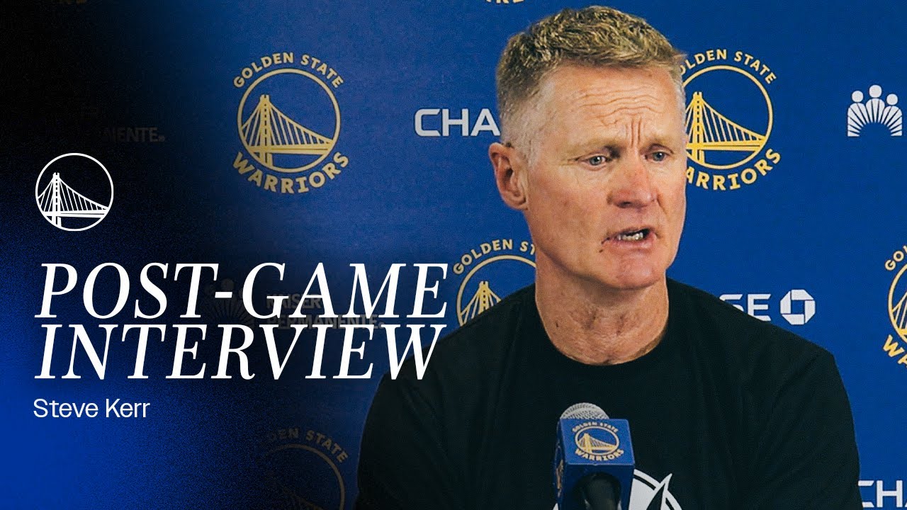 Steve Kerr Recaps Warriors Loss to Clippers | Nov. 18, 2024