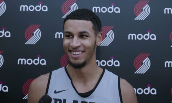 Kris Murray Media Availability | November 18, 2024 | Portland Trail Blazers