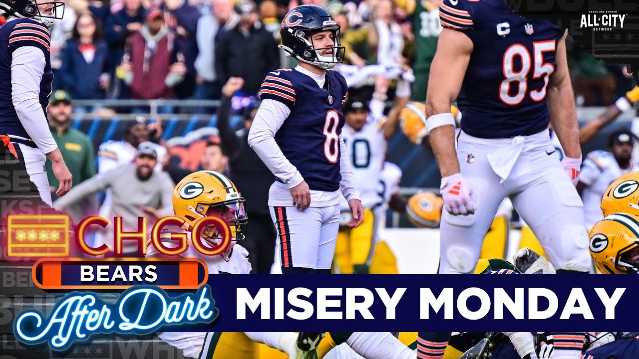 Chicago Bears on a 4 game losing streak after Cairo Santos blocked FG | CHGO Bears After Dark