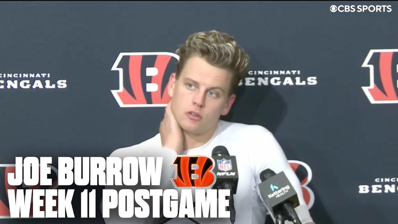 Joe Burrow NOT HAPPY with Bengals' progress, most discouraging season in career | Press Conference