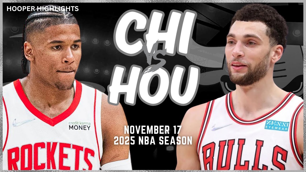 Chicago Bulls vs Houston Rockets Full Game Highlights | Nov 17 | 2025 NBA Season