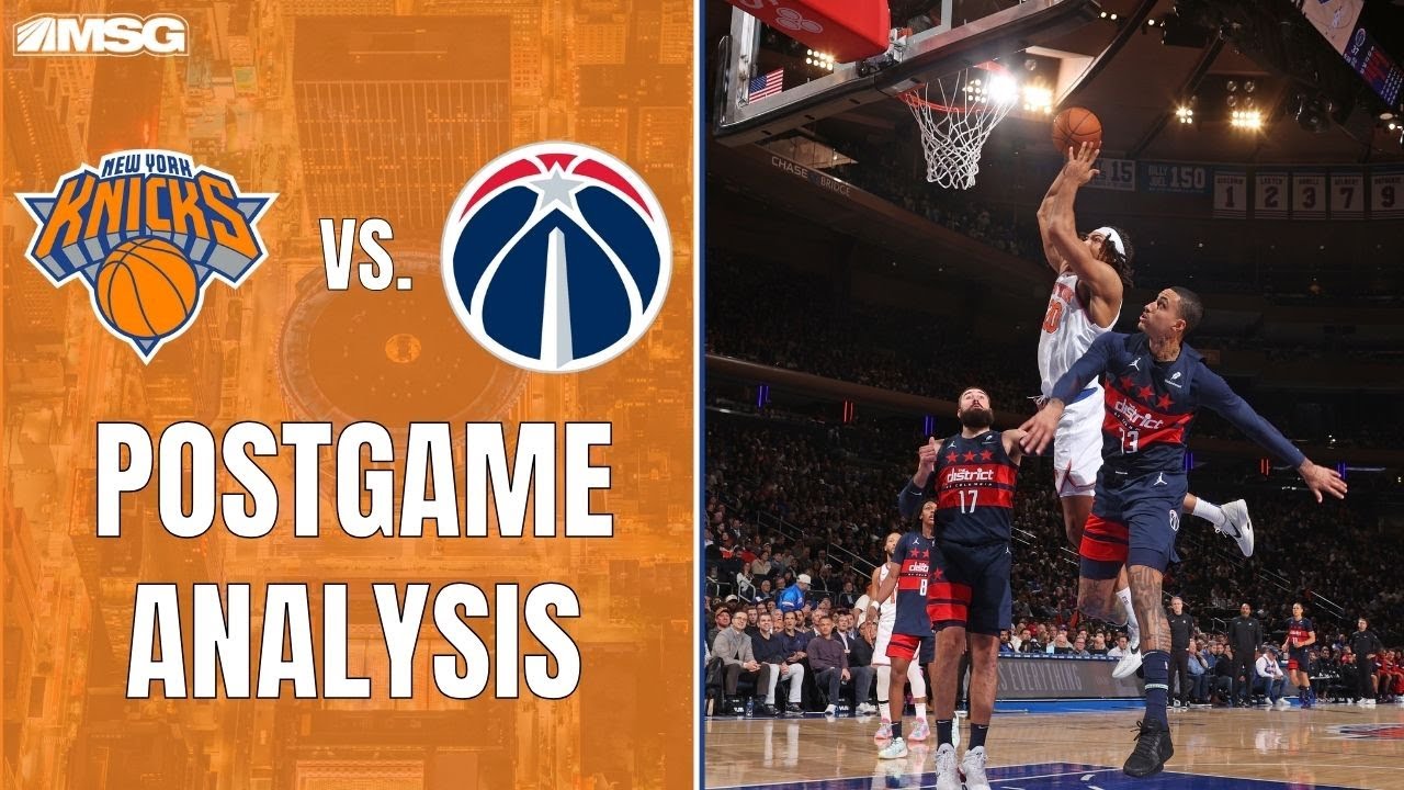 Knicks Confident Win Over Wizards Gives NY First 3 Game Win Streak | New York Knicks