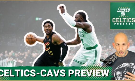 Kristaps Porzingis practices, and a Boston Celtics vs. Cleveland Cavaliers preview