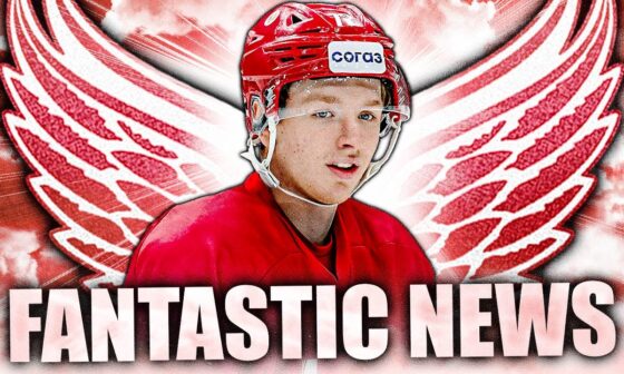 SOME ACTUALLY GREAT DETROIT RED WINGS NEWS: THIS TOP PROSPECT IS DOMINATING THE KHL (Buchelnikov)