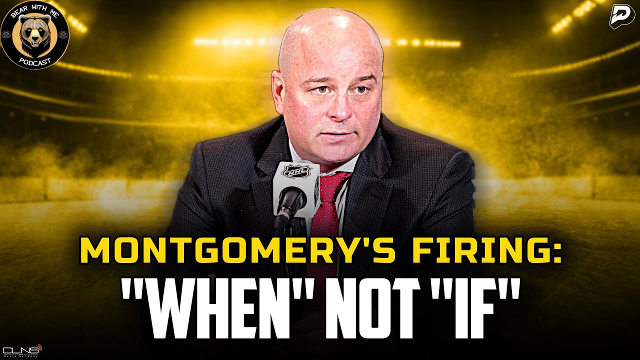 Bruins firing Jim Montgomery is just a matter of time | Bear With Me