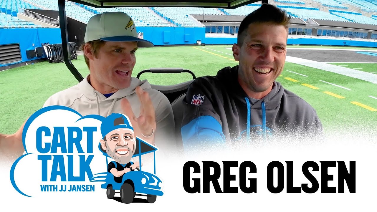 Coach Olsen? | Panthers legend Greg Olsen joins Cart Talk | Carolina Panthers