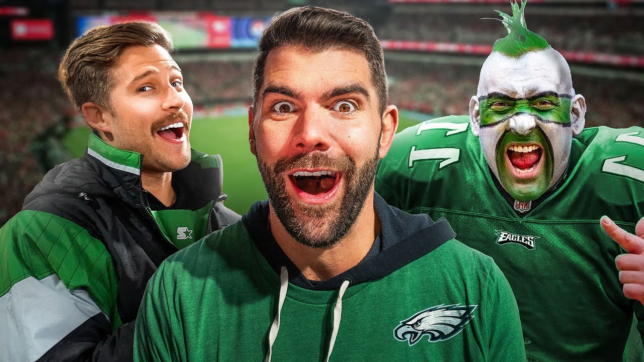 I Survived 24 Hours as a Philadelphia EAGLES Super Fan