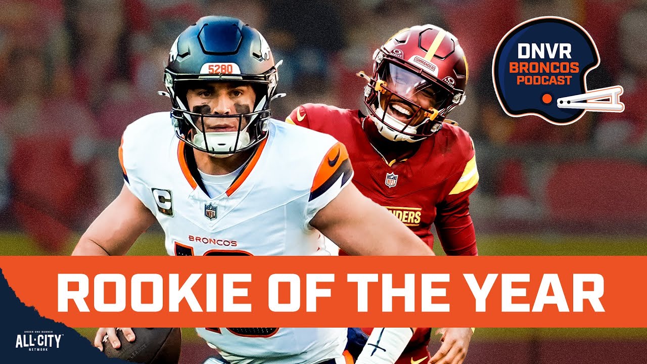 Bo Nix or Jayden Daniels? Is the Denver Broncos’ QB the BEST rookie QB & the Rookie of the Year?