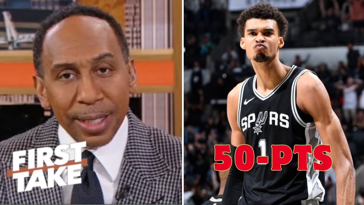 FIRST TAKE | Wemby is future G.O.A.T! - Stephen A. Smith on Spurs star's 50-point in win vs. Wizards