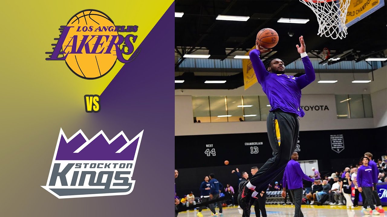 South Bay Lakers vs Stockton Kings | Lakers Highlights