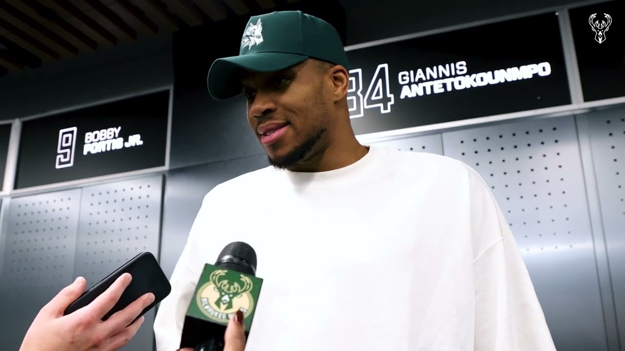 Giannis Antetokounmpo Postgame Media Availability  | 11.18.24