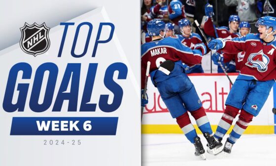 NHL Top Goals of the Week | 2024-25 | Week 6