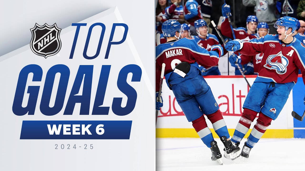 NHL Top Goals of the Week | 2024-25 | Week 6