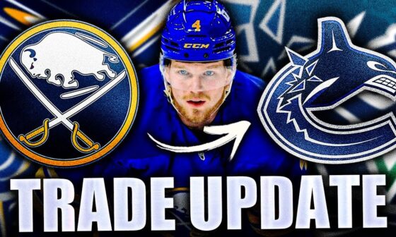 BOWEN BYRAM CANUCKS TRADE UPDATE: ODDS REVEALED? Buffalo Sabres, Vancouver News & Rumours