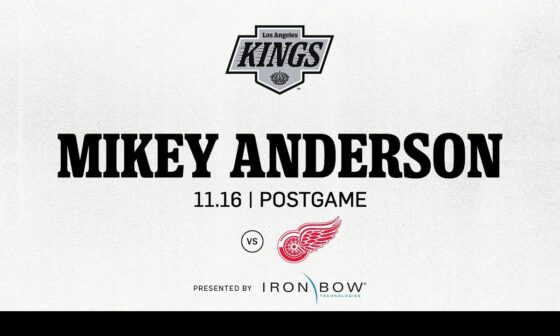 Defenseman Mikey Anderson | 11.16 Kings WIN vs Detroit