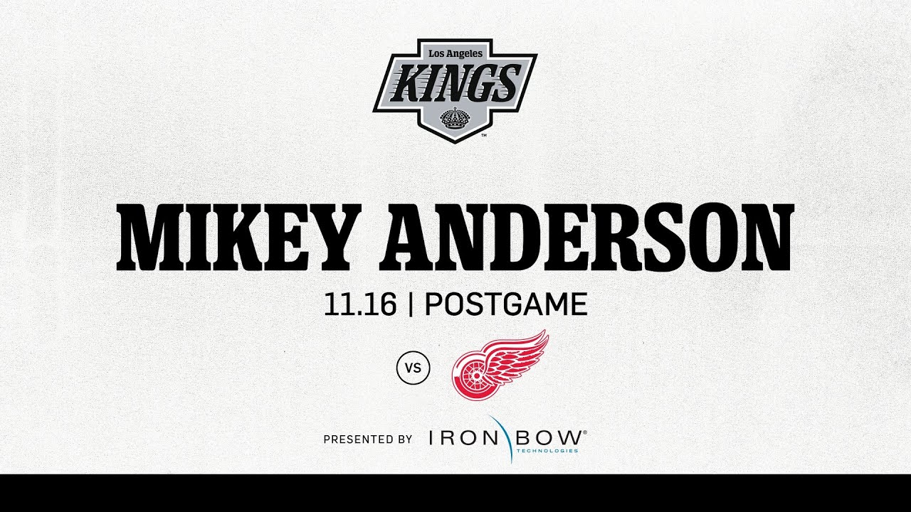 Defenseman Mikey Anderson | 11.16 Kings WIN vs Detroit