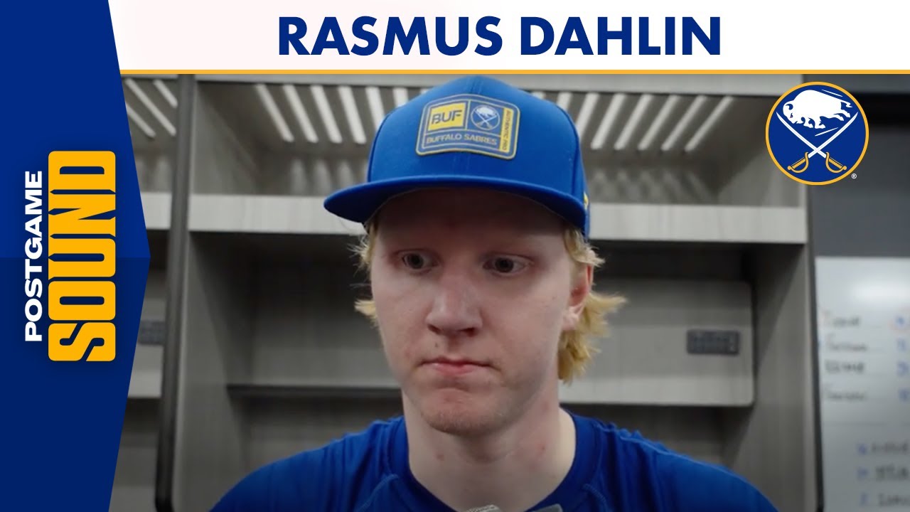 Rasmus Dahlin After Buffalo Sabres 5-2 Loss To Philadelphia Flyers