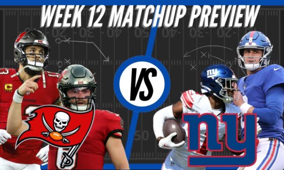 Tampa Bay Buccaneers vs New York Giants | Week 12 Preview