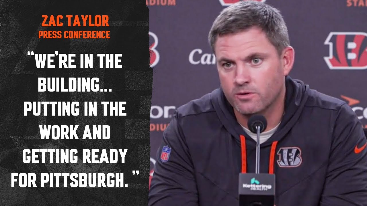 Zac Taylor Press Conference - Nov. 19