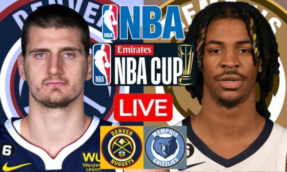 LIVE: DENVER NUGGETS vs MEMPHIS GRIZZLIES | NBA | PLAY BY PLAY | SCOREBOARD