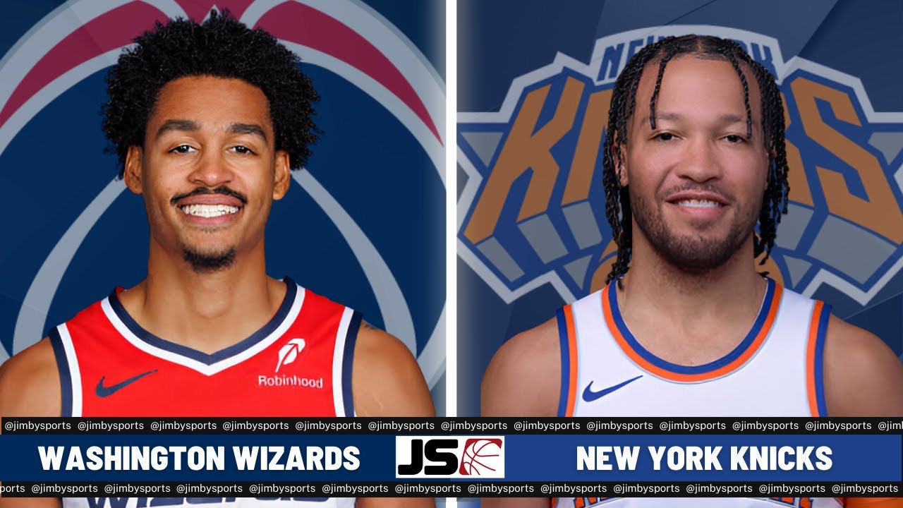 WASHINGTON WIZARDS VS NEW YORK KNICKS | NBA Live Scoreboard 2024