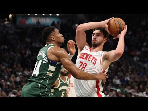 Alperen Şengün 🏀 | Rockets ⚔️ Bucks | 18.11.2024