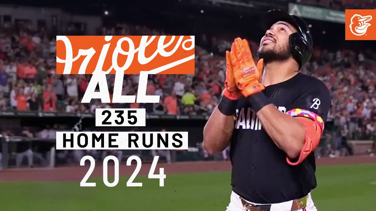 All 235 Home Runs from 2024 | Baltimore Orioles