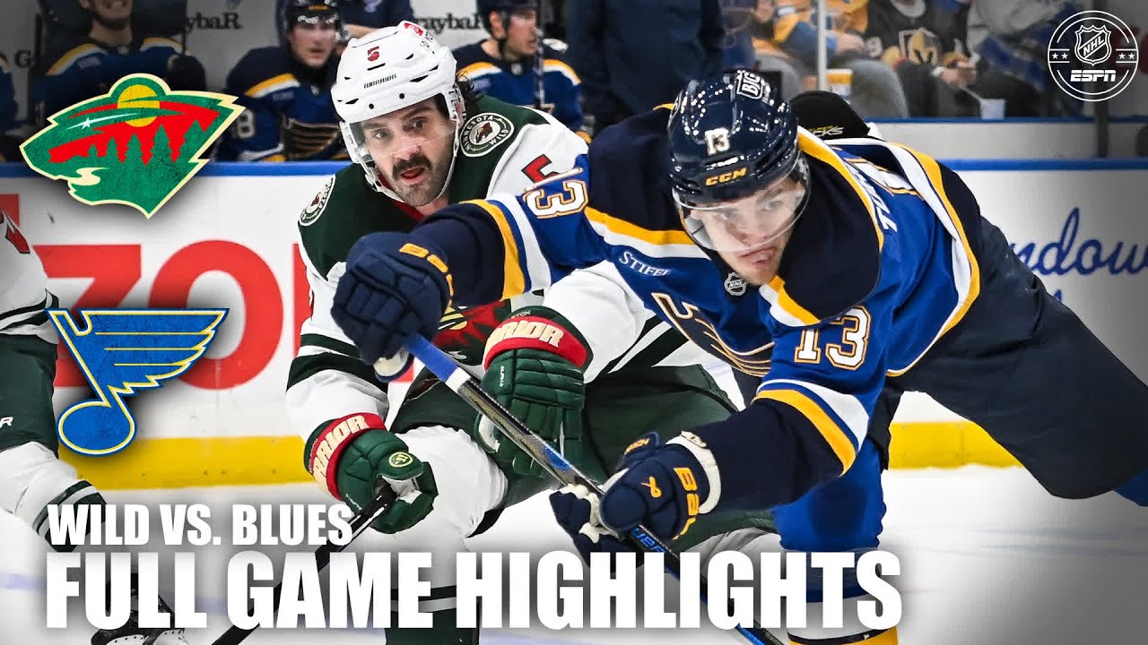 Minnesota Wild vs. St. Louis Blues | Full Game Highlights | ESPN NHL