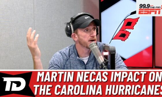 Martin Necas has been the key to the Carolina Hurricanes' early success