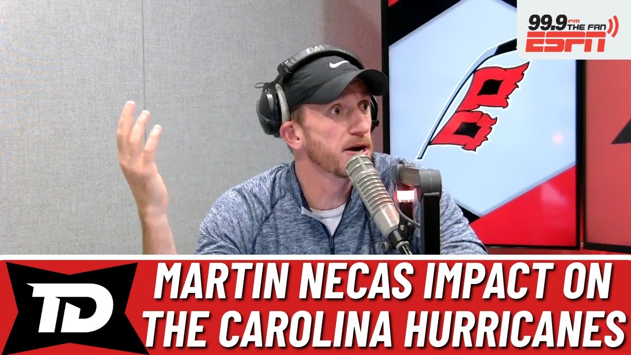 Martin Necas has been the key to the Carolina Hurricanes' early success